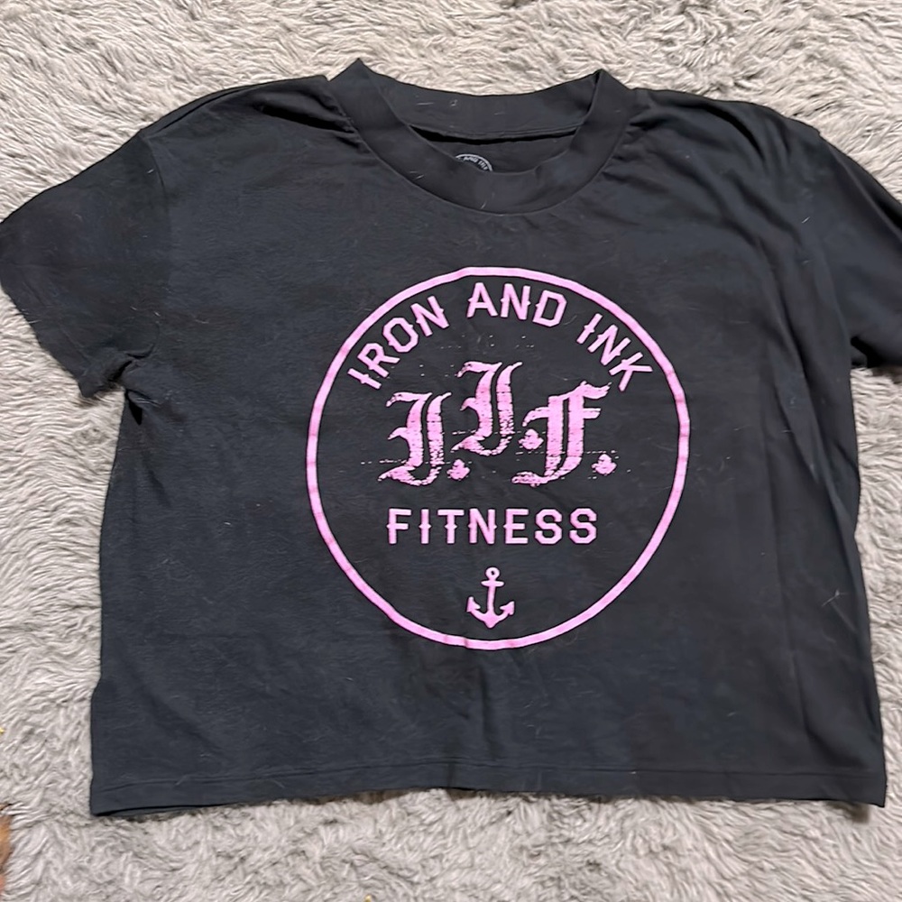 Iton & Ink crop tee
